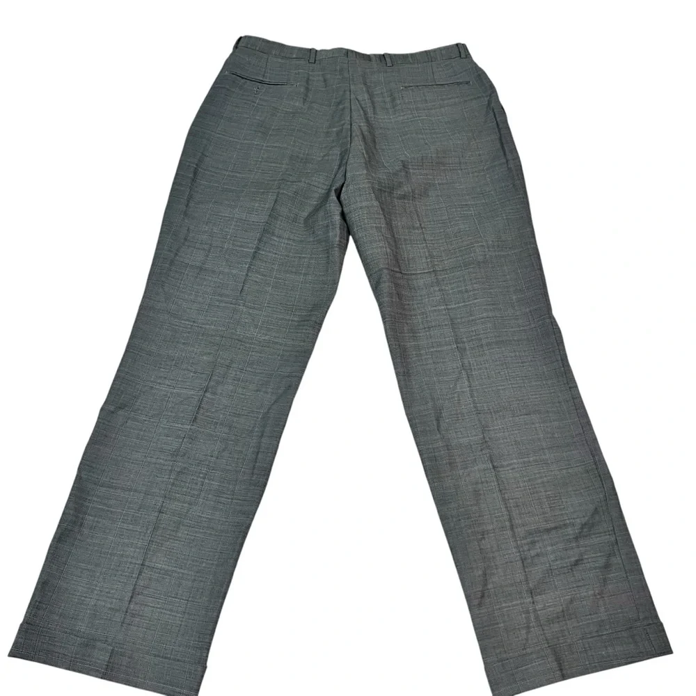 Vintage Tommy Hilfiger‎ Wool Pleated Pants Men’s 36 Missing Button
